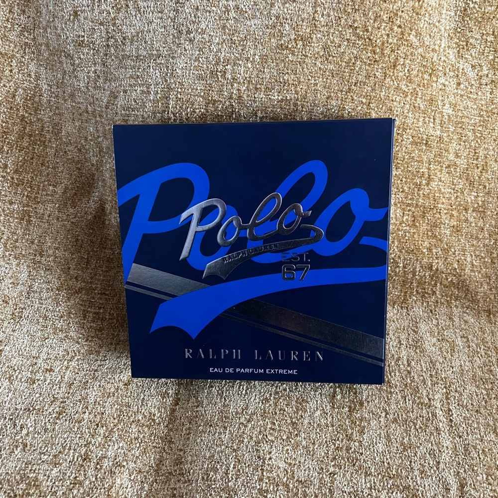 Ralph Lauren Navy and Royal Blue Fragrance Boxes